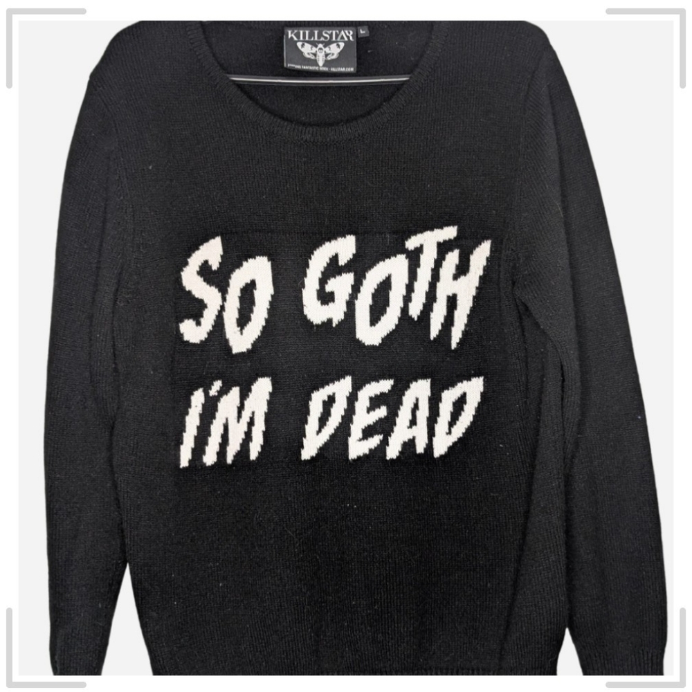 So Goth Sweater - Picture 2 of 3